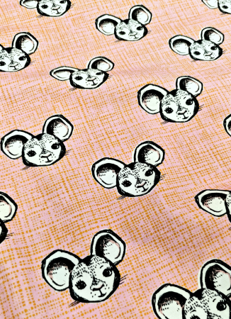 Lillestoff Bio Jersey  - Mausi - rosa