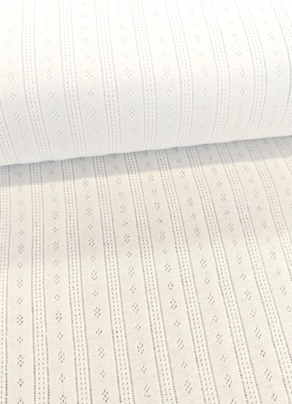 Lochjersey - Tiana - weiss