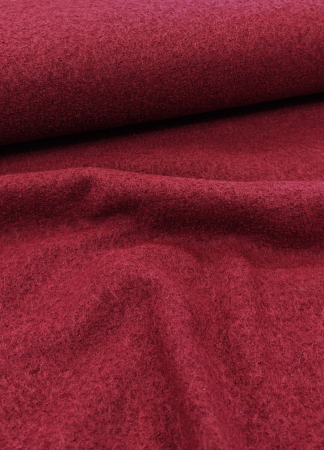 HW 25/26 - Wollwalk - Naomi - gekochte Wolle - rot