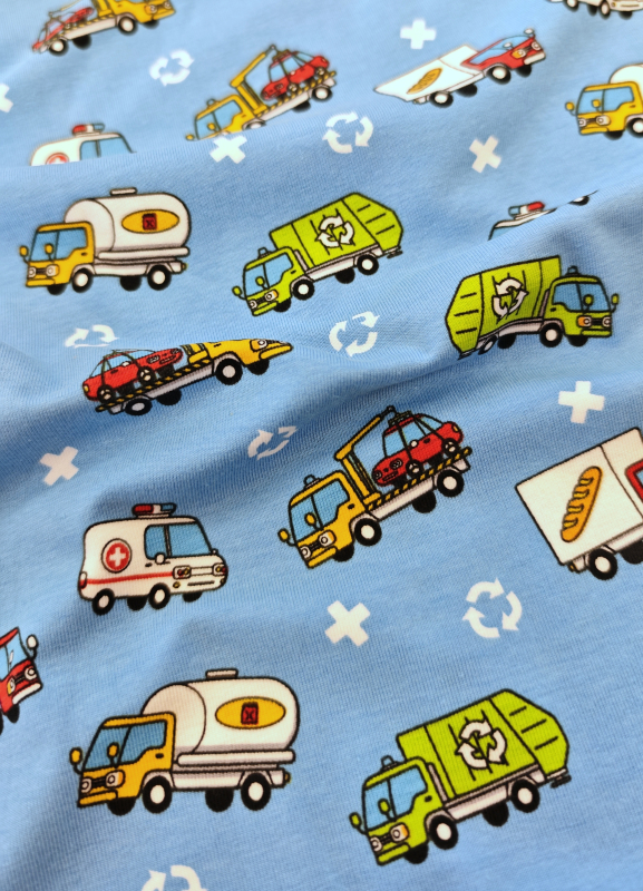 Jersey - Fahrzeuge - Autos - hellblau