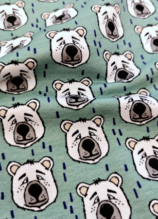 Sommersweat - Henning Winterland - Bär - mint - by Lila-Lotta