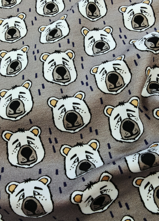 Sommersweat - Henning Winterland - Bär - taupe - by Lila-Lotta