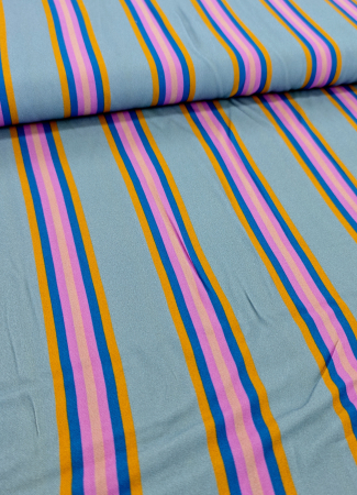 Viskose- Webware - Walking - by Cherry Picking  - mint - flieder