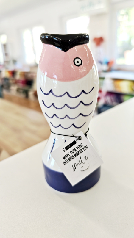 Kerzenhalter - Fisch - 16,5 cm