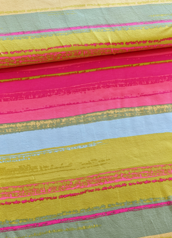 Jersey - Streifen - bunt - Bio - Lillestoff