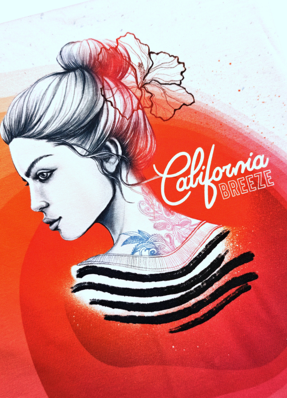 Panel - Jersey - California - by Thorsten Berger - Frau - hell