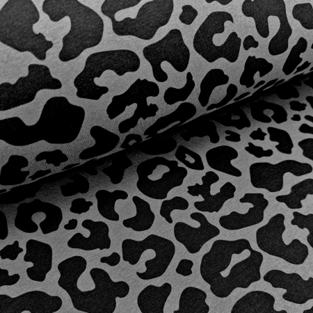 Heavy Leo Sweat - grau - schwarz