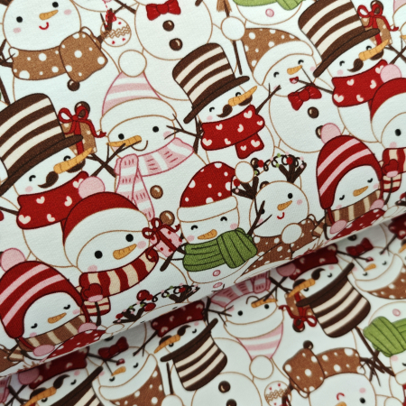 Sweat - Holly - Schneemänner - bunt