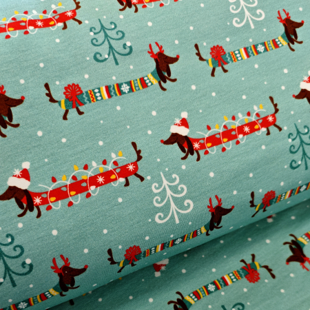 Sweat - Holly - Dackel - Weihnachten