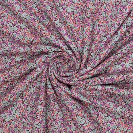 Viskose - Leinen - kleine Blümchen