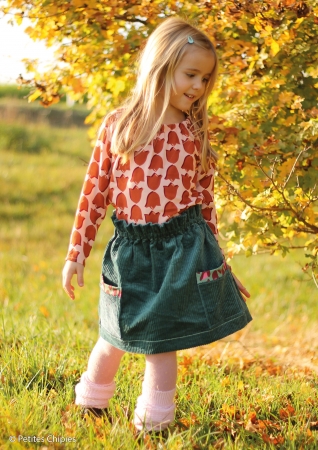 Viskose - Webware - Retro Tulip - by Cherry Picking - rosa