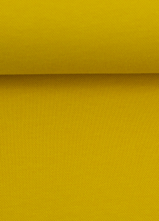 Polo-Baumwolljersey -  Piqué - gelb