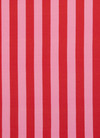 Viskose Jersey - Happy Stripes - by Cherry Picking - rosa - rot
