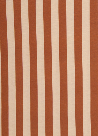 Viskose Jersey - Happy Stripes - by Cherry Picking - ocker -beige