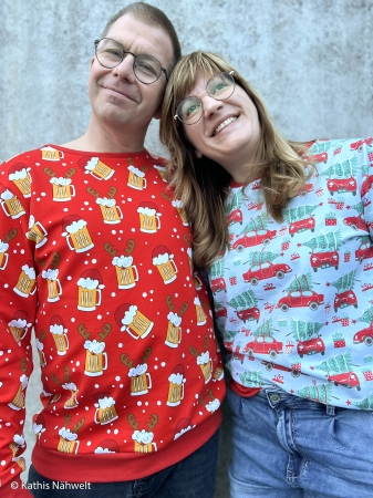 Sweat - Holly - Dackel - Weihnachten