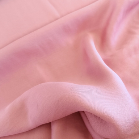Viskose- Webware - Twill - Uni - altrosa