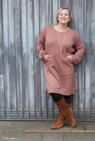 Merino Strick - 100 % Schurwolle - apricot