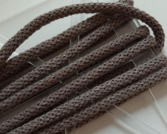 Baumwolle Kordel - 5 mm - taupè