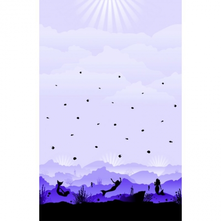 Panel - Jersey - Wild Shadows - lila