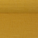 Reines Leinen - vorgewaschen - senf