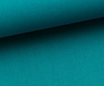 Heide - Baumwollstoff - Uni - petrol - 747