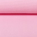 Waffelpiquè - Baumwolle - rosa - 432