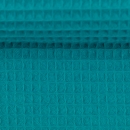 Waffelpiquè - Baumwolle - aqua