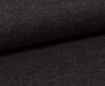 Jersey in Jeansoptik - schwarz