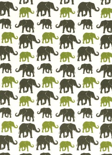 Jersey - Elefanten - grün - dunkelgrün