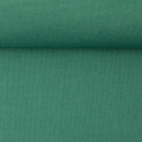 Canvas - Uni - smaragd - Baumwolle