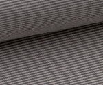 Ringel Jersey - Miniringel - grau - grau - Extrabreite