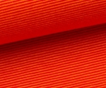 Ringel Jersey - Miniringel - orange - rot - Extrabreite