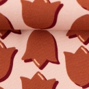 Viskose - Webware - Retro Tulip - by Cherry Picking - rosa