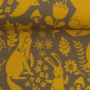 Sommersweat - French Terry - Dwellers - by Käselotti - gelb