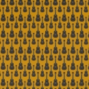 Sweat - Retro - Serie - Gitarren - gelb