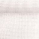 Waffeljersey - Clarissa - naturweiss