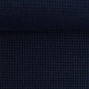 Waffeljersey - Clarissa - nachtblau