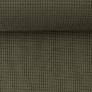 Waffeljersey - Clarissa - oliv