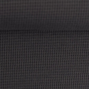 Waffeljersey - Clarissa - dunkelgrau