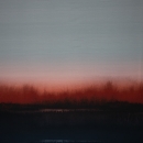 Panel Sommersweat -  Sunset - Thorsten Berger - Kombistoff - grau - rot
