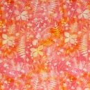 Jersey - Lena - bunte Blumen - gelb - orange - rot