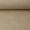 Baumwolle beschichtet - Uni - melliert - beige