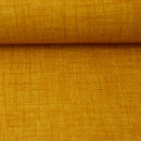 Baumwolle beschichtet - Uni - melliert - senf