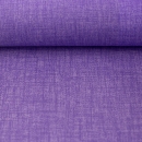 Baumwolle beschichtet - Uni - melliert - flieder