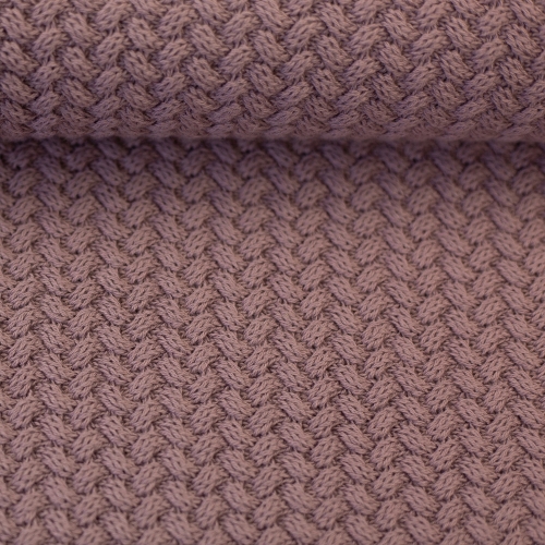 Strickstoff - Elisa - Baumwolle - altrosa