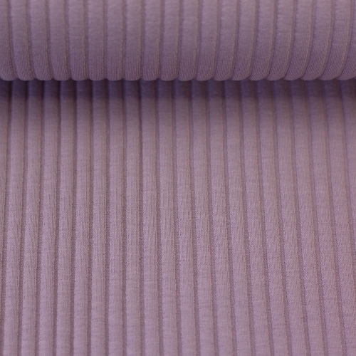 Rippjersey - breit - Andrick - flieder