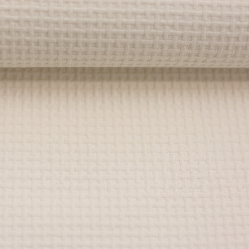 strukturierte - Baumwolle - Neapel - natur