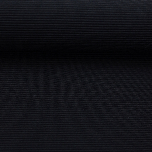 Ottoman Jersey - Turin - Ripp - schwarz