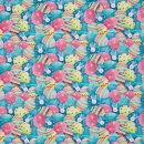 Baumwollstoff - Happy Easter - bunte Eier