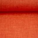 Baumwolle beschichtet - Uni - melliert - orange